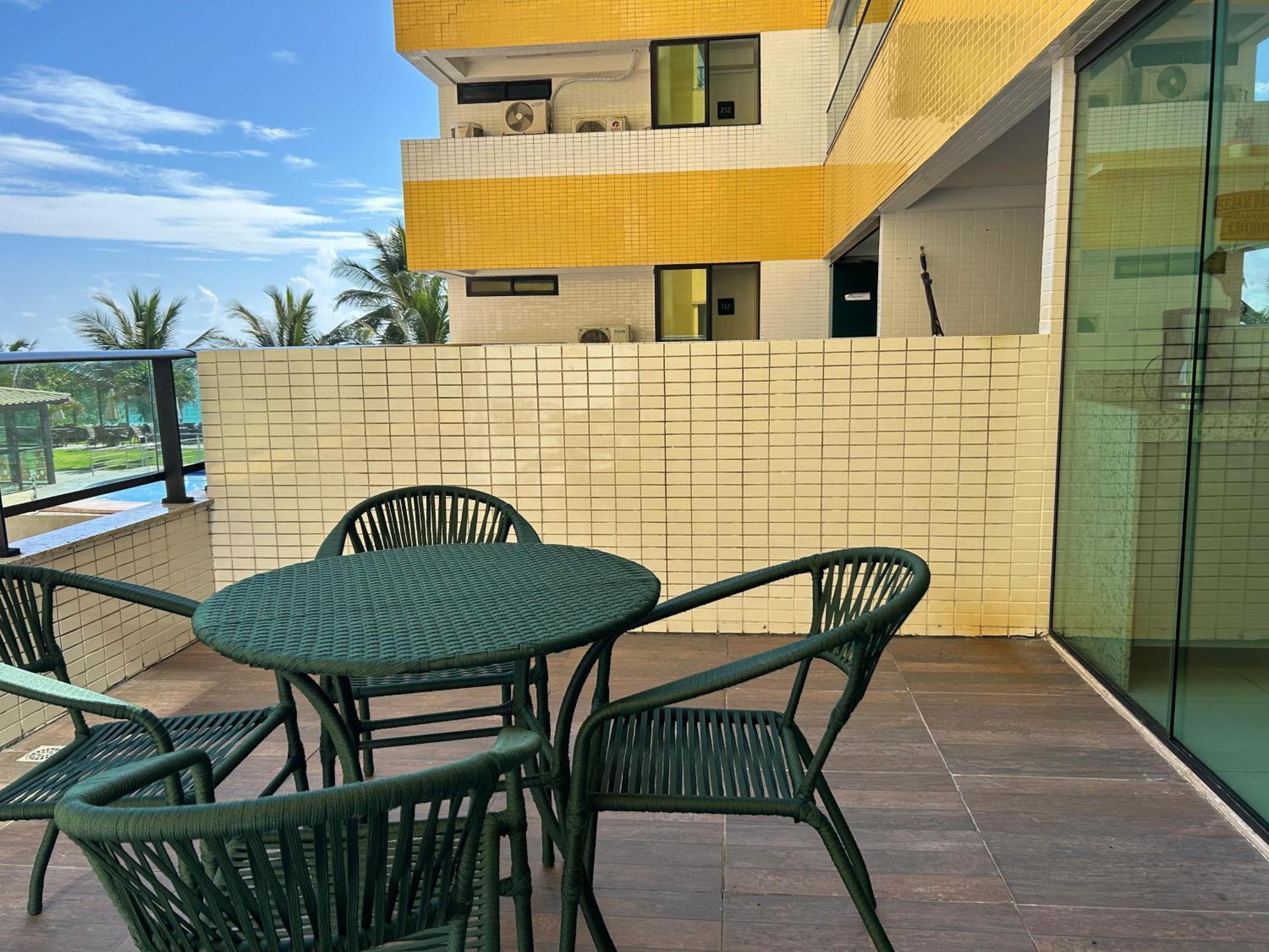 Tabatinga Flat - Beira Mar Aparthotel Конде Екстериор снимка