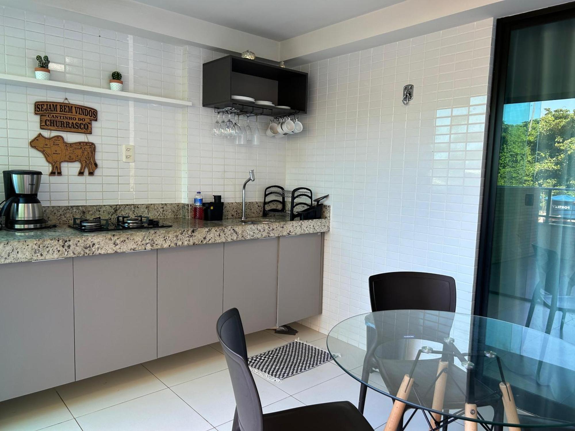 Tabatinga Flat - Beira Mar Aparthotel Конде Екстериор снимка