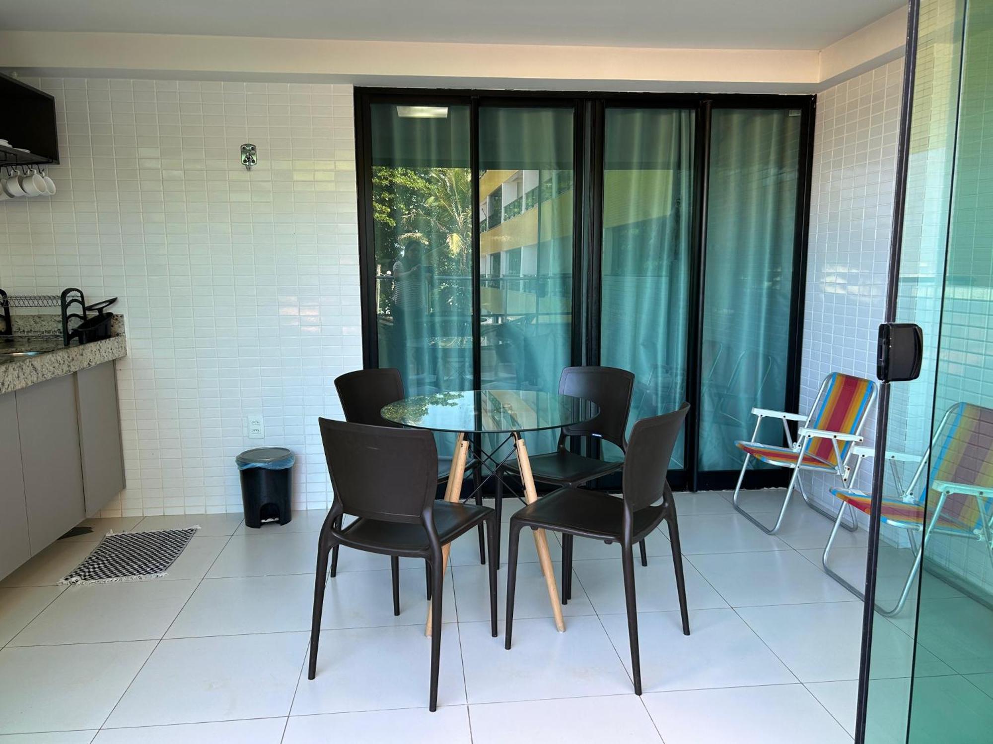Tabatinga Flat - Beira Mar Aparthotel Конде Екстериор снимка